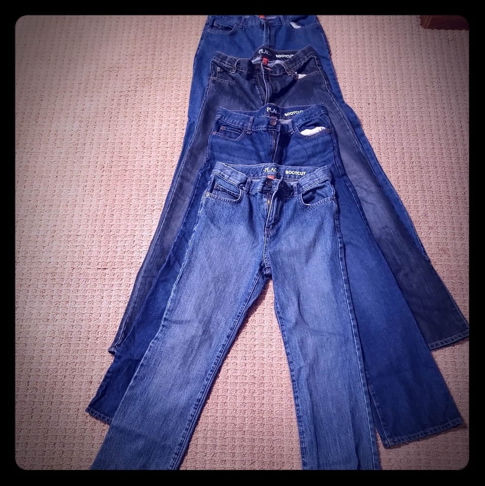 4 Boys Children Place Bootcut Jean's size 16 slims